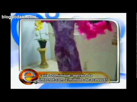 Laila Dominique (Marinete Preta, a diarista) na Eliana / SBT - Abafa!!!