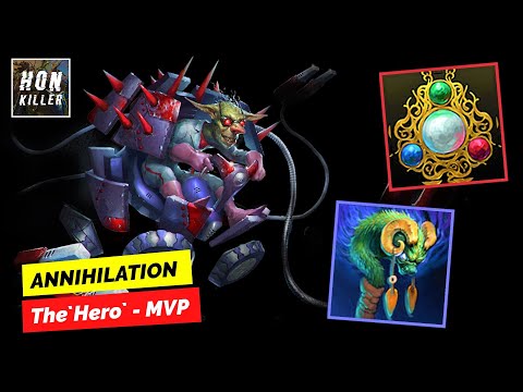 HoN Doctor Repulsor ICON OF THE GODDESS with KULDRA'S SHEEPSTICK - MVP
