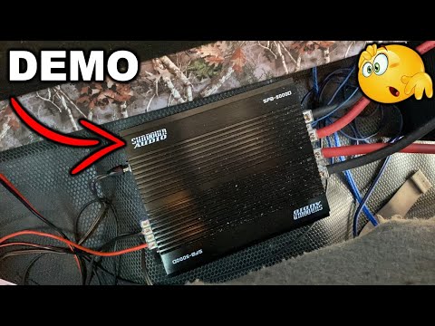 SUNDOWN AUDIO SFB AMPLIFIER TEST