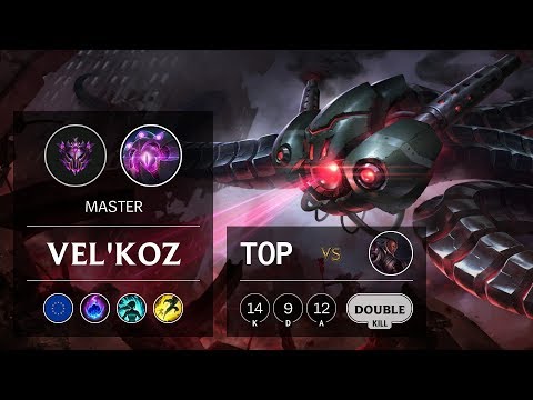 Vel'Koz Top vs Lucian - EUW Master Patch 9.24