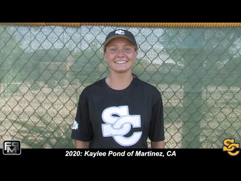 Committed Cal Berkeley- 2020 Kaylee Pond Speedy, Slapper, Shortstop Softball Skills Video - Suncats