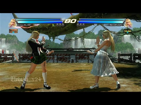 L7 298_1 D Lili y Alisa ( Uchiha x24 ) VS (MarcosRochefort) Lili y Lars - Tekken Tag 2 GamePlay PS3