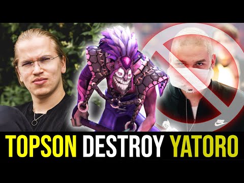 Topson DAZZLE Mid vs Yatorogod RAZOR - RIP pubs! DOTA 2