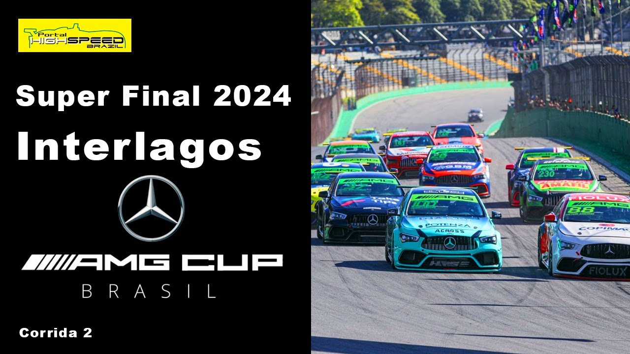 🔴 AMG CUP BRASIL | Corridas 1 e 2 | FINAL 2024 | Interlagos (SP) | Ao Vivo