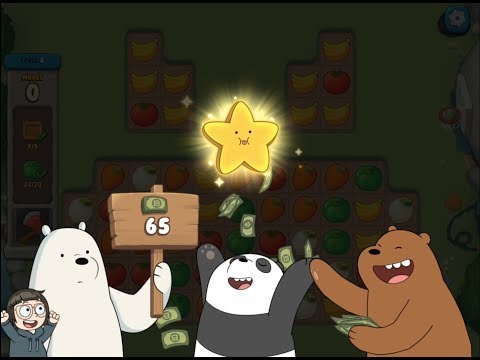 We Bare Bears Match3 Repairs - Lvl 6 - Lvl15