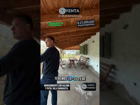 🧿 VENTA MONOAMBIENTE en Lote de 350 m² en Sanagasta, La Rioja.