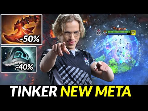 Topson Tinker NEW META Created - Overwhelming Blink Magical Bomb