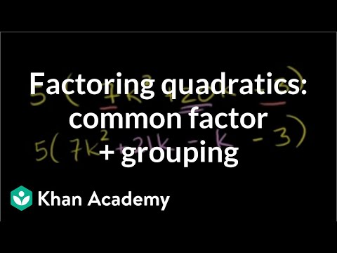 Factor polynomials using quadratic methods