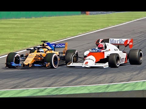McLaren F1 2018 vs McLaren F1 1984 - Monza
