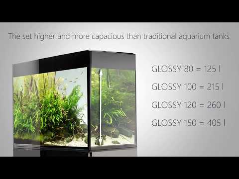 New stylish Aquael GLOSSY aquarium