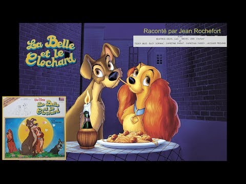 Disney: La Belle et le Clochard raconté par Jean Rochefort (histoire pour enfants)