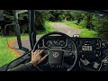 Driving on Sharp Curvy Roads with a Loaded Truck at 70 KM Speed | Truck Road Vlog