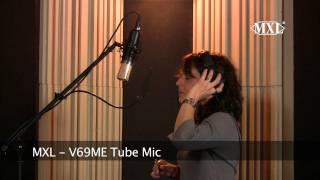 Video thumbnail for MXL V69ME Female Vocal Demo by MXL Microphones