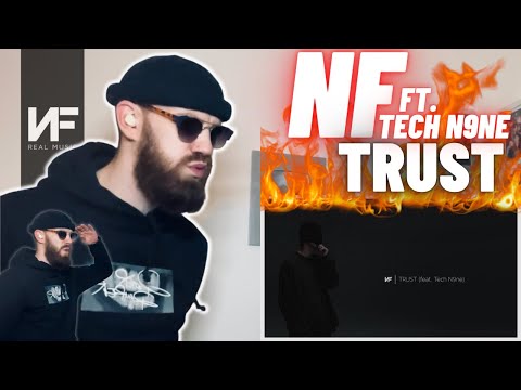 TeddyGrey Reacts to NF - TRUST (Audio) ft. Tech N9ne | FIRST REACTION