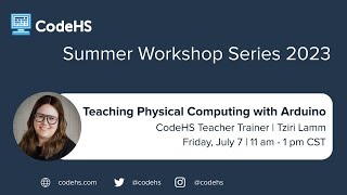 Teaching Intro to Physical Computing with Arduino thumbnail