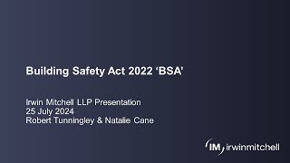 The Building Safety Act: What Do You Need To Know?