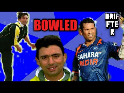 SACHIN TENDULKER||VS SAQLAIN MUSHTAQ 😄😄