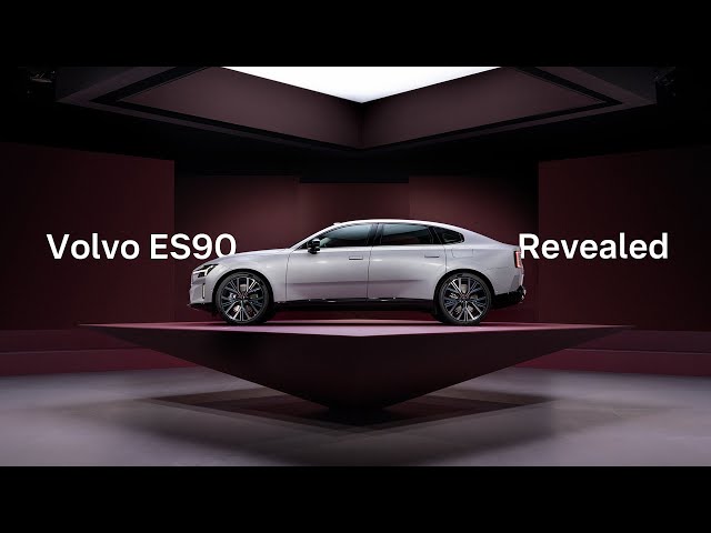The New Volvo ES90 Live Reveal