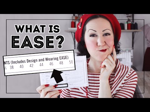 Ease… What is Ease? The likely reason why your garment is too big when you’re a  beginner at sewing!