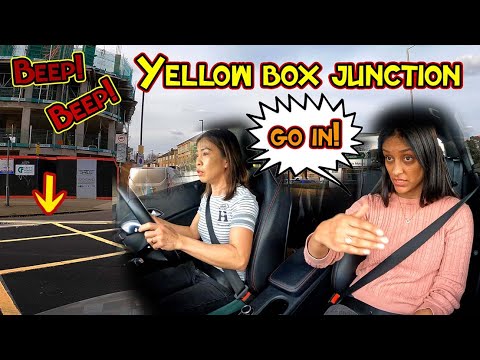 Fails For NOT Entering A Yellow Box Junction | How To Position And When To Turn