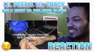 lil peep & lil tracy - walk away as the door slams