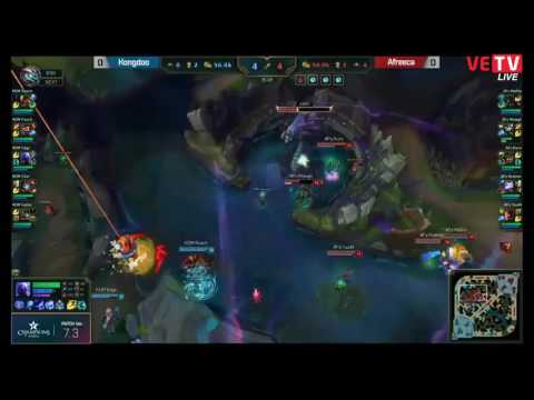 Highlight Afreeca vs KongDoo Game 1 | LCK Mùa Xuân 2017 ( 28 / 2 / 2017 )