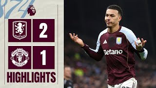 Download lagu 10 Wins in a Row! 🤩 Morgan Rogers' Brace Silences United 🔥 | Aston Villa 2-1 Manchester United mp3
