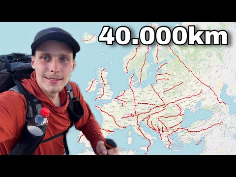40,000km on foot through Europe - That's Project 47!
