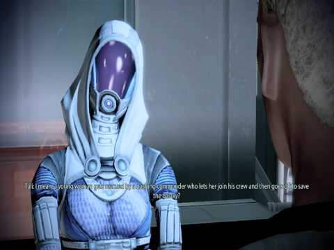 Shepard Loves Tali Romance Complete - Paragon Mass Effect 2 HD - Bonus Video