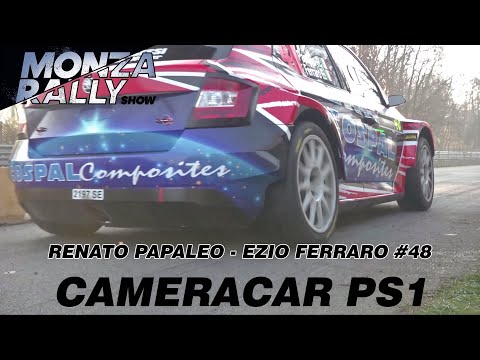 [PS1 CAM] Monza Rally Show - R.Papaleo E.Ferraro #48 - Skoda Fabia R5 ABS sport