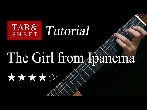 The Girl from Ipanema - Fingerstyle Lesson + TAB