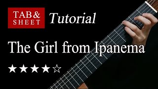 The Girl from Ipanema - Fingerstyle Lesson + TAB