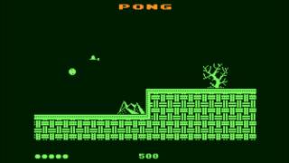 Pong for the Atari 8-bit family