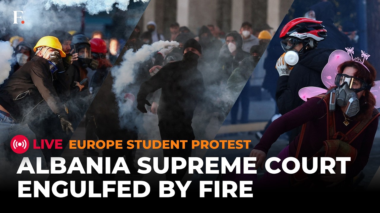 Albania Protests LIVE: Fire Engulfs Albania’s Supreme Court as Protests Enter Fifth Day
