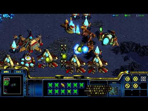 Starcraft 1 Co-op with GiantGrantGames - Brood War Protoss Part 1