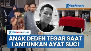Ketegaran Anak Deden Korban Pesawat ATR saat Lantunkan Ayat Suci, Tangis Pecah saat Dipeluk Ibu
