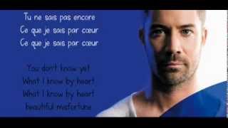 Emmanuel Moir BEAU MALHEUR - French Song with English Subtitles