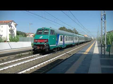 Vlaky/Trains Tortoreto (Itálie) 29.8.2020