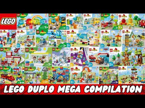 LEGO DUPLO Mega Compilation (unboxing & building)