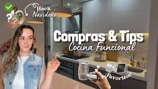 ✅ COCINA pequeña Más Práctica con Cosas y Tips REALES que Funcionan para el Día a Día