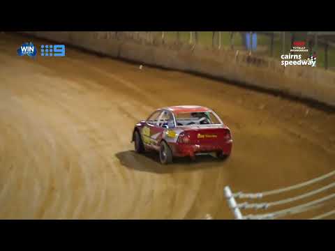 Oct14th MSH3 at TWW Cairns Speedway Modified Sedans Heat 3