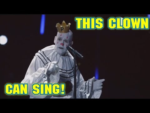 Puddles the Sad Clown Just Wants to be Happy Singing All by Myself America's Got Talent Week 9