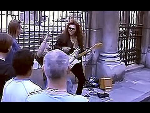 Yngwie J. Malmsteen Playing On The Street
