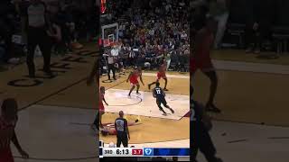 De’Andre Hunter breaks Josh Giddey’s ankles. #cavaliers #clevelandcavaliers #chicagobulls