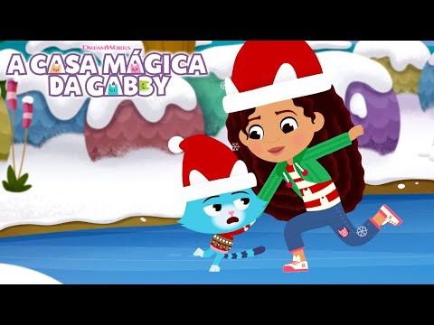 Primeiro Dia na Neve com o Gatuno! | A CASA MÁGICA DA GABBY (CONTOS EXCLUSIVOS) | Netflix