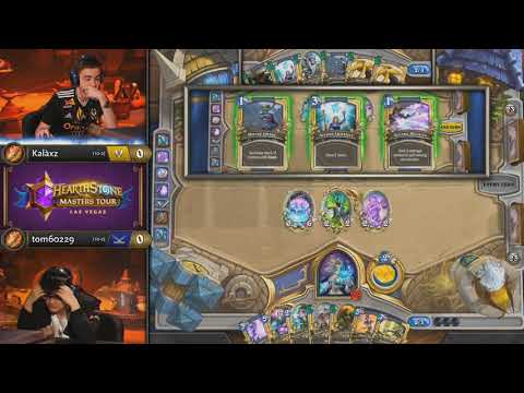 《爐石戰記》大師巡迴賽 - 拉斯維加斯站 第二天 8強賽 A組第一輪 | Kalàxz vs tom60229