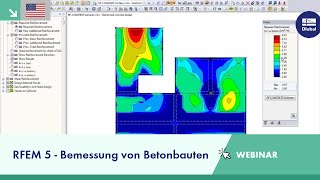 [EN] Dlubal-Webinar: RFEM 5 - Bemessung von Betonbauten