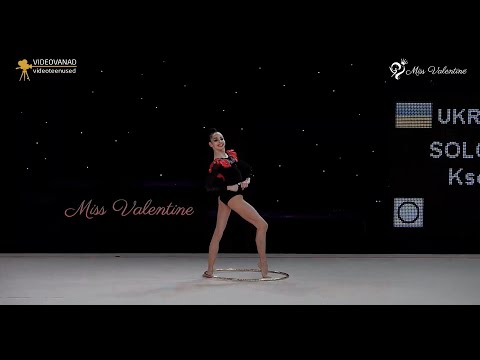 Kseniia Solomon Junior Hoop Qual 28,350 - International Tournament "Miss Valentine 2024"
