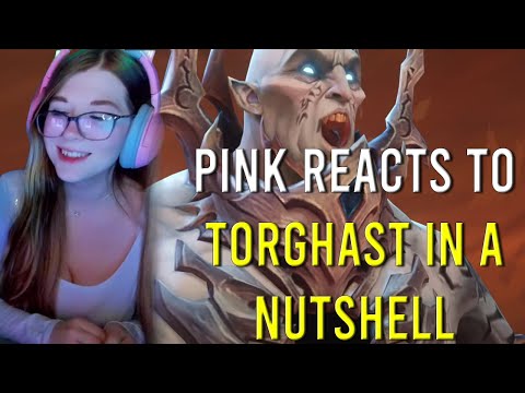 Pink Reacts to Torghast in a Nutshell by Captain Grim #RDR2 #RedDead