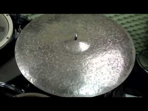 22 NCH HSB Turk Ride, 2469g - Handcrafted cymbals by Craig Lauritsen